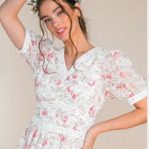 Ivy City Co  BNWT Essie Eyelet Floral 2X dress
